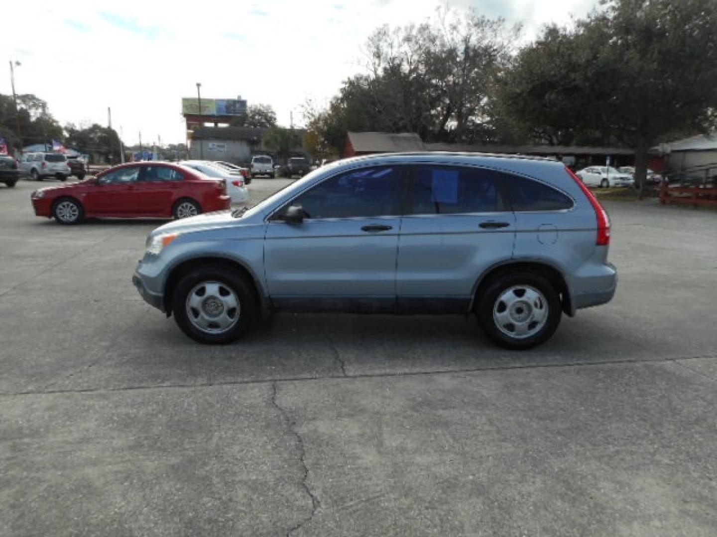 2008 BLUE HONDA CR-V LX (JHLRE38398C) , located at 10405 Abercorn Street, Savannah, GA, 31419, (912) 921-8965, 31.988262, -81.131760 - Photo#1